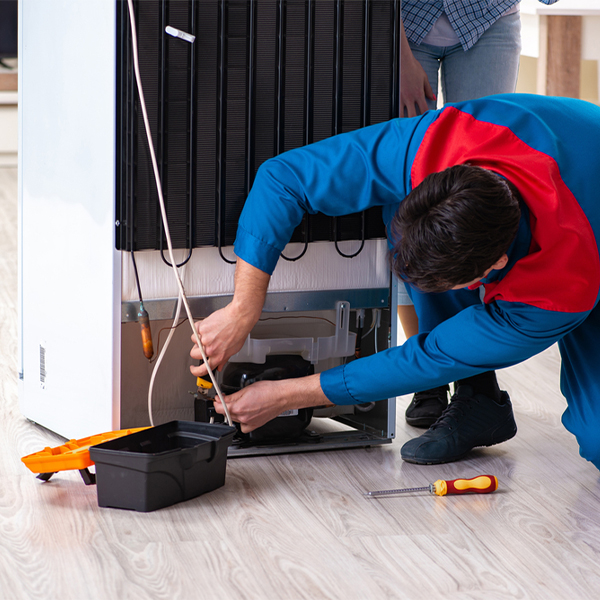 how much do you charge for refrigerator repair services in Dallam County